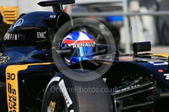 World © Octane Photographic Ltd. Renault Sport F1 Team RS16 – Jolyon Palmer. Friday 4th March 2016, F1 Winter testing, Circuit de Barcelona Catalunya, Spain, Day 8. Digital Ref : 1511LB1D9415