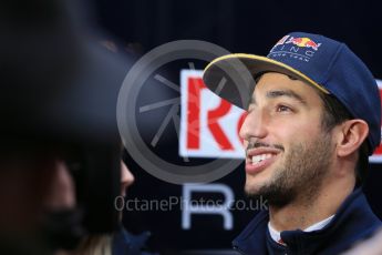 World © Octane Photographic Ltd. Red Bull Racing-TAG Heuer – Daniel Ricciardo. Friday 4th March 2016, F1 Winter testing, Circuit de Barcelona Catalunya, Spain, Day 8. Digital Ref : 1511LB1D9503