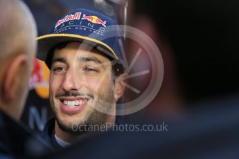World © Octane Photographic Ltd. Red Bull Racing-TAG Heuer – Daniel Ricciardo. Friday 4th March 2016, F1 Winter testing, Circuit de Barcelona Catalunya, Spain, Day 8. Digital Ref : 1511LB1D9509