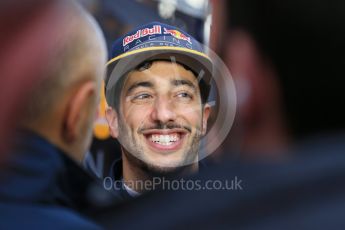World © Octane Photographic Ltd. Red Bull Racing-TAG Heuer – Daniel Ricciardo. Friday 4th March 2016, F1 Winter testing, Circuit de Barcelona Catalunya, Spain, Day 8. Digital Ref : 1511LB1D9512