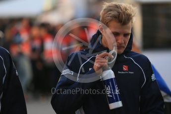 World © Octane Photographic Ltd. Sauber F1 Team – Marcus Ericsson. Friday 4th March 2016, F1 Winter testing, Circuit de Barcelona Catalunya, Spain, Day 8. Digital Ref : 1511LB1D9513