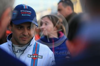 World © Octane Photographic Ltd. Williams Martini Racing, Williams Mercedes – Felipe Massa. Friday 4th March 2016, F1 Winter testing, Circuit de Barcelona Catalunya, Spain, Day 8. Digital Ref : 1511LB1D9521