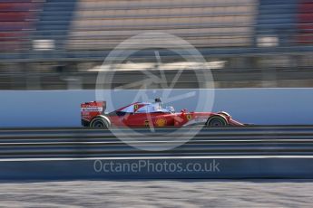 World © Octane Photographic Ltd. Scuderia Ferrari SF16-H – Sebastian Vettel. Friday 4th March 2016, F1 Winter testing, Circuit de Barcelona Catalunya, Spain, Day 8. Digital Ref : 1511LB5D0222