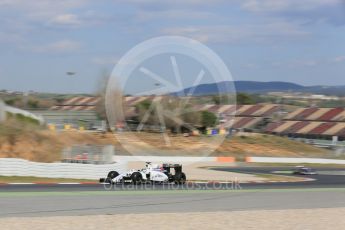 World © Octane Photographic Ltd. Williams Martini Racing, Williams Mercedes FW38 – Felipe Massa. Friday 4th March 2016, F1 Winter testing, Circuit de Barcelona Catalunya, Spain, Day 8. Digital Ref : 1511LB5D0270
