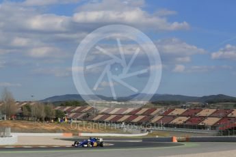 World © Octane Photographic Ltd. Sauber F1 Team C35 – Marcus Ericsson. Friday 4th March 2016, F1 Winter testing, Circuit de Barcelona Catalunya, Spain, Day 8. Digital Ref : 1511LB5D0326