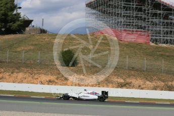 World © Octane Photographic Ltd. Williams Martini Racing, Williams Mercedes FW38 – Felipe Massa. Friday 4th March 2016, F1 Winter testing, Circuit de Barcelona Catalunya, Spain, Day 8. Digital Ref : 1511LB5D0368