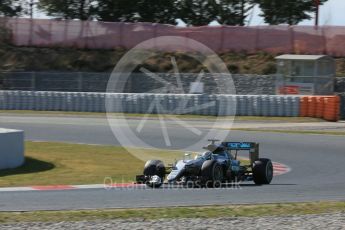 World © Octane Photographic Ltd. Mercedes AMG Petronas W07 Hybrid – Nico Rosberg. Friday 4th March 2016, F1 Winter testing, Circuit de Barcelona Catalunya, Spain, Day 8. Digital Ref : 1511LB5D0500