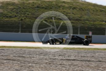 World © Octane Photographic Ltd. Renault Sport F1 Team RS16 – Jolyon Palmer. Friday 4th March 2016, F1 Winter testing, Circuit de Barcelona Catalunya, Spain, Day 8. Digital Ref : 1511LB5D0537
