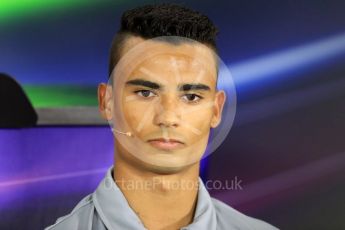 World © Octane Photographic Ltd. F1 German GP FIA Drivers’ Press Conference, Hockenheim, Germany. Thursday 28th July 2016. Manor Racing - Pascal Wehrlein. Digital Ref : 1657LB1D7643