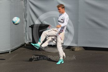 World © Octane Photographic Ltd. Mercedes AMG Petronas W07 Hybrid – Nico Rosberg. Friday 29th July 2016, F1 German GP Practice 1, Hockenheim, Germany. Digital Ref : 1659CB1D0723