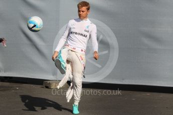 World © Octane Photographic Ltd. Mercedes AMG Petronas W07 Hybrid – Nico Rosberg. Friday 29th July 2016, F1 German GP Practice 1, Hockenheim, Germany. Digital Ref : 1659CB1D0729