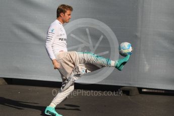 World © Octane Photographic Ltd. Mercedes AMG Petronas W07 Hybrid – Nico Rosberg. Friday 29th July 2016, F1 German GP Practice 1, Hockenheim, Germany. Digital Ref : 1659CB1D0731