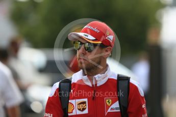 World © Octane Photographic Ltd. Scuderia Ferrari SF16-H – Sebastian Vettel. Friday 29th July 2016, F1 German GP Practice 1, Hockenheim, Germany. Digital Ref : 1659CB5D8944