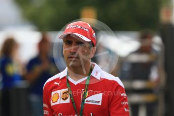 World © Octane Photographic Ltd. Scuderia Ferrari SF16-H – Marc Gene. Friday 29th July 2016, F1 German GP Practice 1, Hockenheim, Germany. Digital Ref : 1659CB5D8980