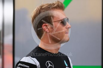 World © Octane Photographic Ltd. Mercedes AMG Petronas W07 Hybrid – Nico Rosberg. Friday 29th July 2016, F1 German GP Practice 1, Hockenheim, Germany. Digital Ref : 1659CB5D9011