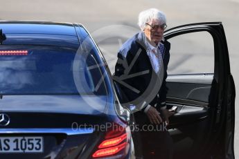 World © Octane Photographic Ltd. Bernie Ecclestone. Friday 29th July 2016, F1 German GP Practice 1, Hockenheim, Germany. Digital Ref :
