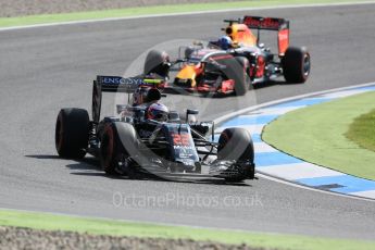 World © Octane Photographic Ltd. McLaren Honda MP4-31 – Jenson Button. Friday 29th July 2016, F1 German GP Practice 1, Hockenheim, Germany. Digital Ref : 1659CB5D9163