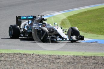 World © Octane Photographic Ltd. Mercedes AMG Petronas W07 Hybrid – Lewis Hamilton. Friday 29th July 2016, F1 German GP Practice 1, Hockenheim, Germany. Digital Ref : 1659CB5D9204