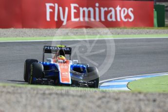 World © Octane Photographic Ltd. Manor Racing MRT05 – Rio Haryanto. Friday 29th July 2016, F1 German GP Practice 1, Hockenheim, Germany. Digital Ref : 1659CB5D9255