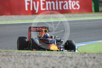 World © Octane Photographic Ltd. Red Bull Racing RB12 – Daniel Ricciardo. Friday 29th July 2016, F1 German GP Practice 1, Hockenheim, Germany. Digital Ref : 1659CB5D9264