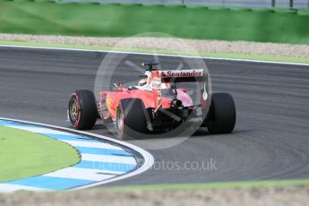 World © Octane Photographic Ltd. Scuderia Ferrari SF16-H – Kimi Raikkonen. Friday 29th July 2016, F1 German GP Practice 1, Hockenheim, Germany. Digital Ref : 1659CB5D9381
