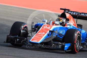 World © Octane Photographic Ltd. Manor Racing MRT05 - Pascal Wehrlein. Friday 29th July 2016, F1 German GP Practice 1, Hockenheim, Germany. Digital Ref : 1659LB1D7892