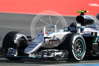 World © Octane Photographic Ltd. Mercedes AMG Petronas W07 Hybrid – Nico Rosberg. Friday 29th July 2016, F1 German GP Practice 1, Hockenheim, Germany. Digital Ref : 1659LB1D7931