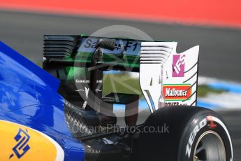World © Octane Photographic Ltd. Sauber F1 Team C35 – Marcus Ericsson. Friday 29th July 2016, F1 German GP Practice 1, Hockenheim, Germany. Digital Ref : 1659LB1D7991