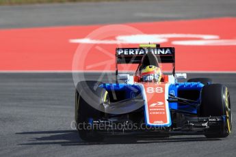 World © Octane Photographic Ltd. Manor Racing MRT05 – Rio Haryanto. Friday 29th July 2016, F1 German GP Practice 1, Hockenheim, Germany. Digital Ref : 1659LB1D8044