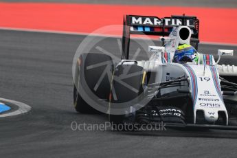 World © Octane Photographic Ltd. Williams Martini Racing, Williams Mercedes FW38 – Felipe Massa. Friday 29th July 2016, F1 German GP Practice 1, Hockenheim, Germany. Digital Ref : 1659LB1D8101
