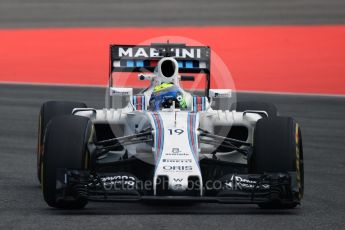 World © Octane Photographic Ltd. Williams Martini Racing, Williams Mercedes FW38 – Felipe Massa. Friday 29th July 2016, F1 German GP Practice 1, Hockenheim, Germany. Digital Ref : 1659LB1D8134