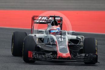 World © Octane Photographic Ltd. Haas F1 Team VF-16 – Romain Grosjean. Friday 29th July 2016, F1 German GP Practice 1, Hockenheim, Germany. Digital Ref : 1659LB1D8158