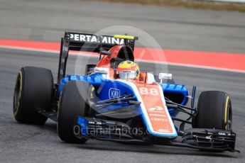 World © Octane Photographic Ltd. Manor Racing MRT05 – Rio Haryanto. Friday 29th July 2016, F1 German GP Practice 1, Hockenheim, Germany. Digital Ref : 1659LB1D8184
