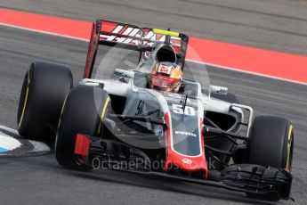 World © Octane Photographic Ltd. Haas F1 Team VF-16– Charles Leclerc. Friday 29th July 2016, F1 German GP Practice 1, Hockenheim, Germany. Digital Ref : 1659LB1D8341