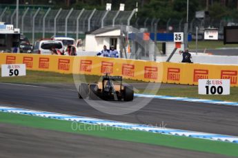 World © Octane Photographic Ltd. Renault Sport F1 Team RS16 - Kevin Magnussen. Friday 29th July 2016, F1 German GP Practice 1, Hockenheim, Germany. Digital Ref : 1659LB1D8517