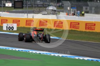 World © Octane Photographic Ltd. Red Bull Racing RB12 – Daniel Ricciardo. Friday 29th July 2016, F1 German GP Practice 1, Hockenheim, Germany. Digital Ref : 1659LB1D8521