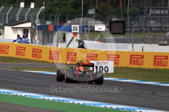 World © Octane Photographic Ltd. Red Bull Racing RB12 – Daniel Ricciardo. Friday 29th July 2016, F1 German GP Practice 1, Hockenheim, Germany. Digital Ref : 1659LB1D8524