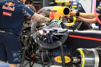 World © Octane Photographic Ltd. Red Bull Racing RB12 – Max Verstappen. Friday 29th July 2016, F1 German GP Practice 1, Hockenheim, Germany. Digital Ref : 1659LB1L0813