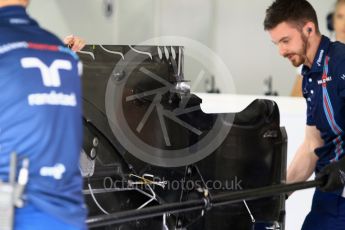 World © Octane Photographic Ltd. Williams Martini Racing, Williams Mercedes FW38. Friday 29th July 2016, F1 German GP Practice 1, Hockenheim, Germany. Digital Ref : 1659LB1L0826