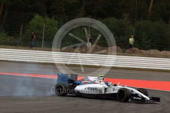 World © Octane Photographic Ltd. Williams Martini Racing, Williams Mercedes FW38 – Valtteri Bottas. Friday 29th July 2016, F1 German GP Practice 1, Hockenheim, Germany. Digital Ref : 1659LB2D0837