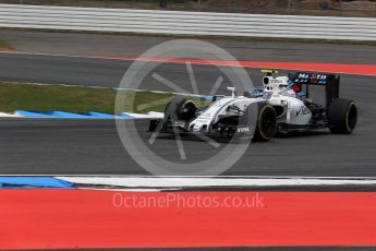World © Octane Photographic Ltd. Williams Martini Racing, Williams Mercedes FW38 – Valtteri Bottas. Friday 29th July 2016, F1 German GP Practice 1, Hockenheim, Germany. Digital Ref : 1659LB2D1065