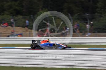 World © Octane Photographic Ltd. Manor Racing MRT05 – Rio Haryanto. Friday 29th July 2016, F1 German GP Practice 1, Hockenheim, Germany. Digital Ref : 1659LB2D1102