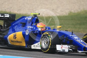 World © Octane Photographic Ltd. Sauber F1 Team C35 – Felipe Nasr. Friday 29th July 2016, F1 German GP Practice 2, Hockenheim, Germany. Digital Ref : 1661CB1D1177