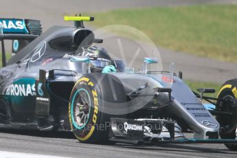 World © Octane Photographic Ltd. Mercedes AMG Petronas W07 Hybrid – Nico Rosberg. Friday 29th July 2016, F1 German GP Practice 2, Hockenheim, Germany. Digital Ref : 1661CB1D1489
