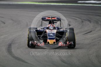 World © Octane Photographic Ltd. Scuderia Toro Rosso STR11 – Daniil Kvyat. Friday 29th July 2016, F1 German GP Practice 2, Hockenheim, Germany. Digital Ref : 1661CB1D1548
