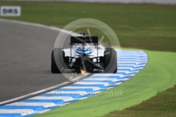 World © Octane Photographic Ltd. Williams Martini Racing, Williams Mercedes FW38 – Valtteri Bottas. Friday 29th July 2016, F1 German GP Practice 2, Hockenheim, Germany. Digital Ref : 1661CB1D1604