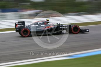 World © Octane Photographic Ltd. McLaren Honda MP4-31 – Jenson Button. Friday 29th July 2016, F1 German GP Practice 2, Hockenheim, Germany. Digital Ref : 1661CB5D9576