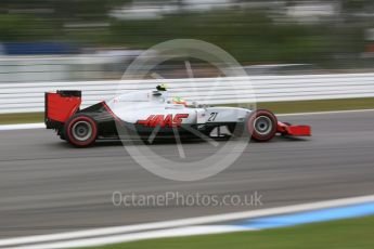 World © Octane Photographic Ltd. Haas F1 Team VF-16 - Esteban Gutierrez. Friday 29th July 2016, F1 German GP Practice 2, Hockenheim, Germany. Digital Ref : 1661CB5D9630