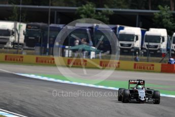 World © Octane Photographic Ltd. Sahara Force India VJM09 - Nico Hulkenberg. Friday 29th July 2016, F1 German GP Practice 2, Hockenheim, Germany. Digital Ref : 1661LB1D8978