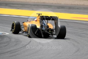 World © Octane Photographic Ltd. Renault Sport F1 Team RS16 - Kevin Magnussen. Friday 29th July 2016, F1 German GP Practice 2, Hockenheim, Germany. Digital Ref : 1661LB1D9164